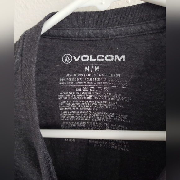Volcom Mens M Graphic Gray Tee - Picture 3 of 3